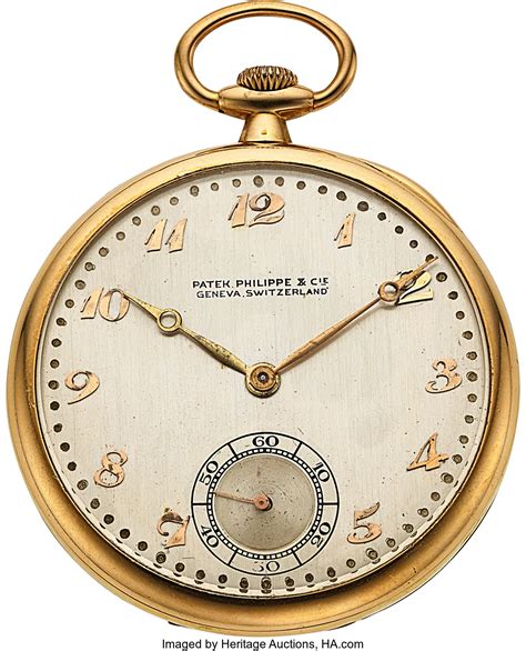 patek philippe gold pocket watch